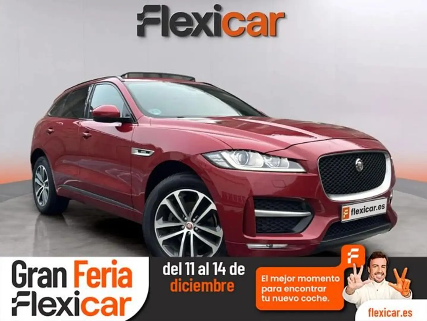 Jaguar F-Pace 2.0L i4D 132kW R-Sport Auto Rojo - 1