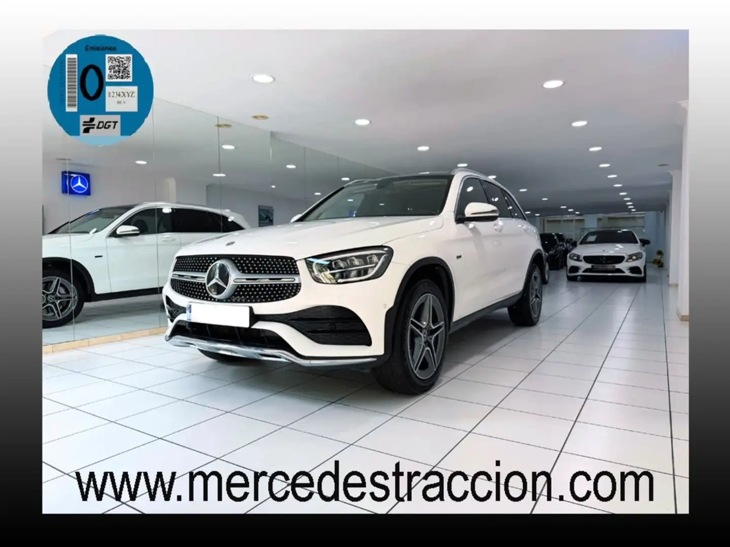 Mercedes-Benz GLC 300 e 4MATIC Blanco - 1