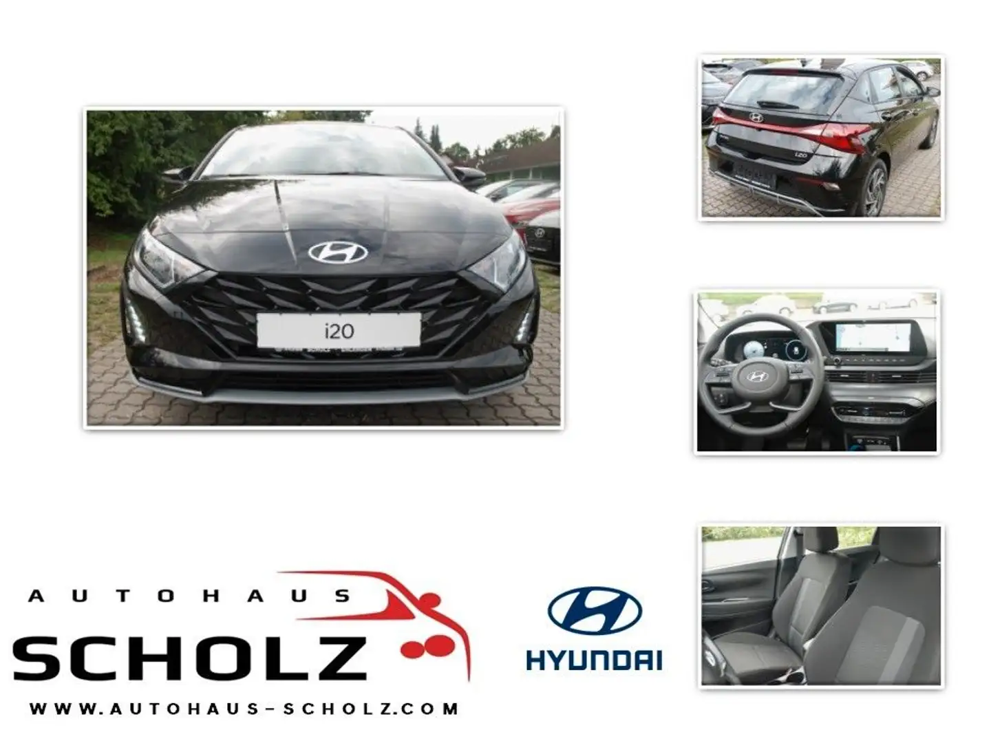 Hyundai i20 1.0 T-GDI DCT Trend Navi Kamera Bose Komfort Schwarz - 1