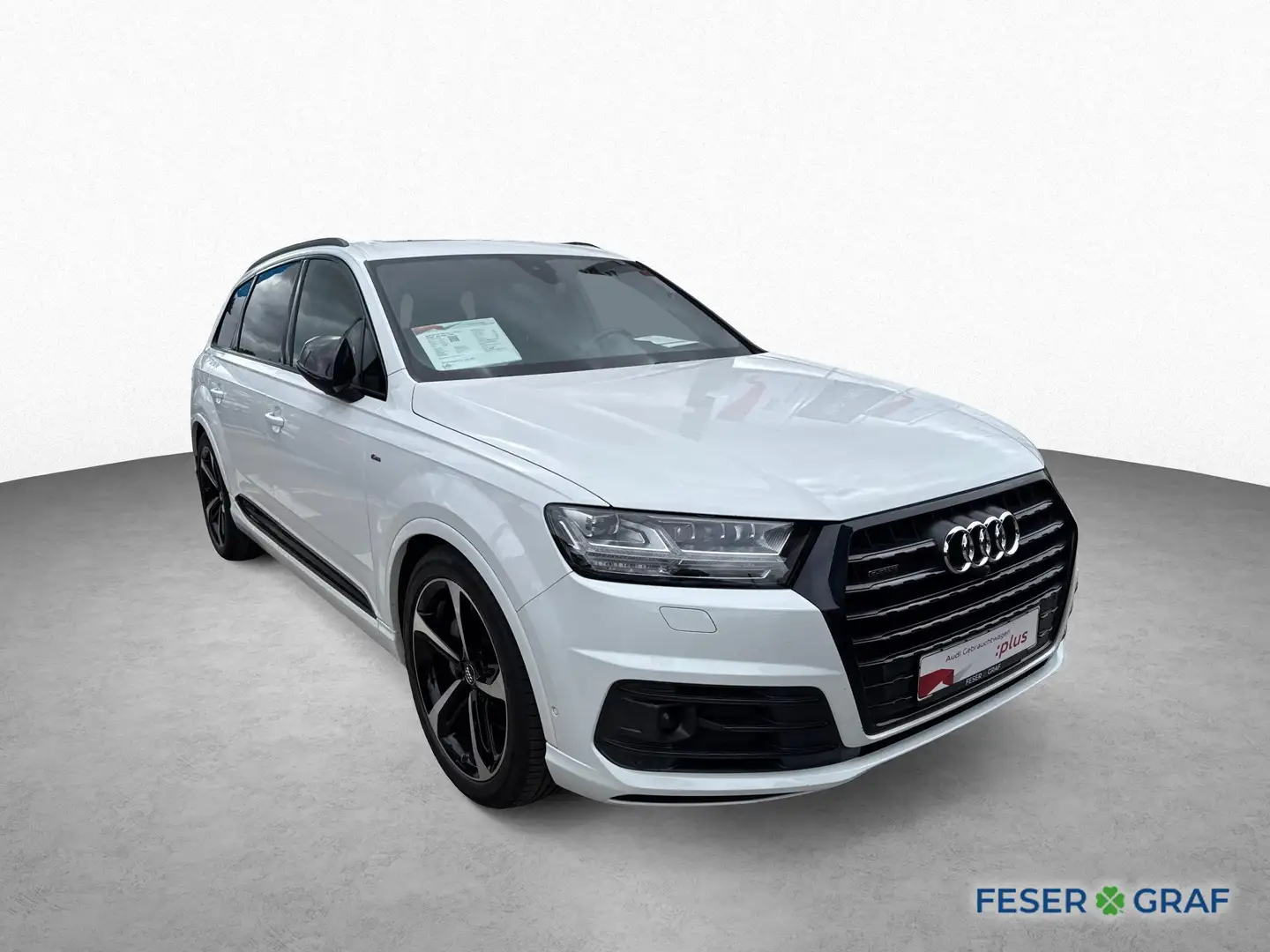 Audi Q7 3.0 TDI tiptr. 7 Sitzer - PANO - MATRIX - AHK Weiß - 2