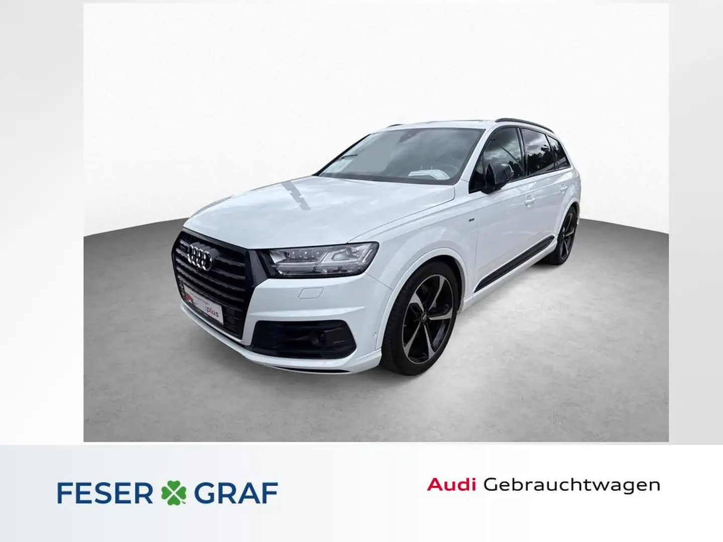 Audi Q7 3.0 TDI tiptr. 7 Sitzer - PANO - MATRIX - AHK Weiß - 1