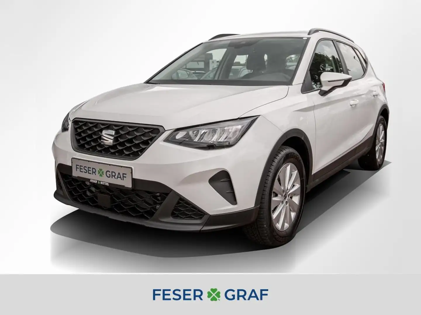 SEAT Arona 1.0 Style LED/Kamera/ACC/FullLink/SHZ/PDC Weiß - 1