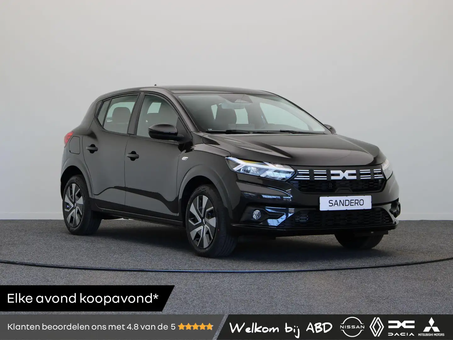 Dacia Sandero TCe 100pk ECO-G Expression | Climate control | App Nero - 1
