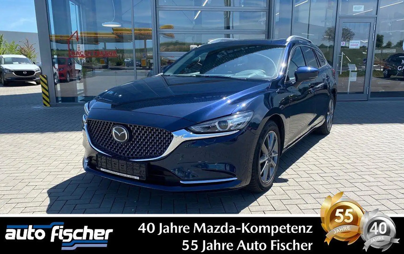 Mazda 6 2.5 (194PS) Autom. Takumi Sunr. Leder Schiebed Bleu - 1
