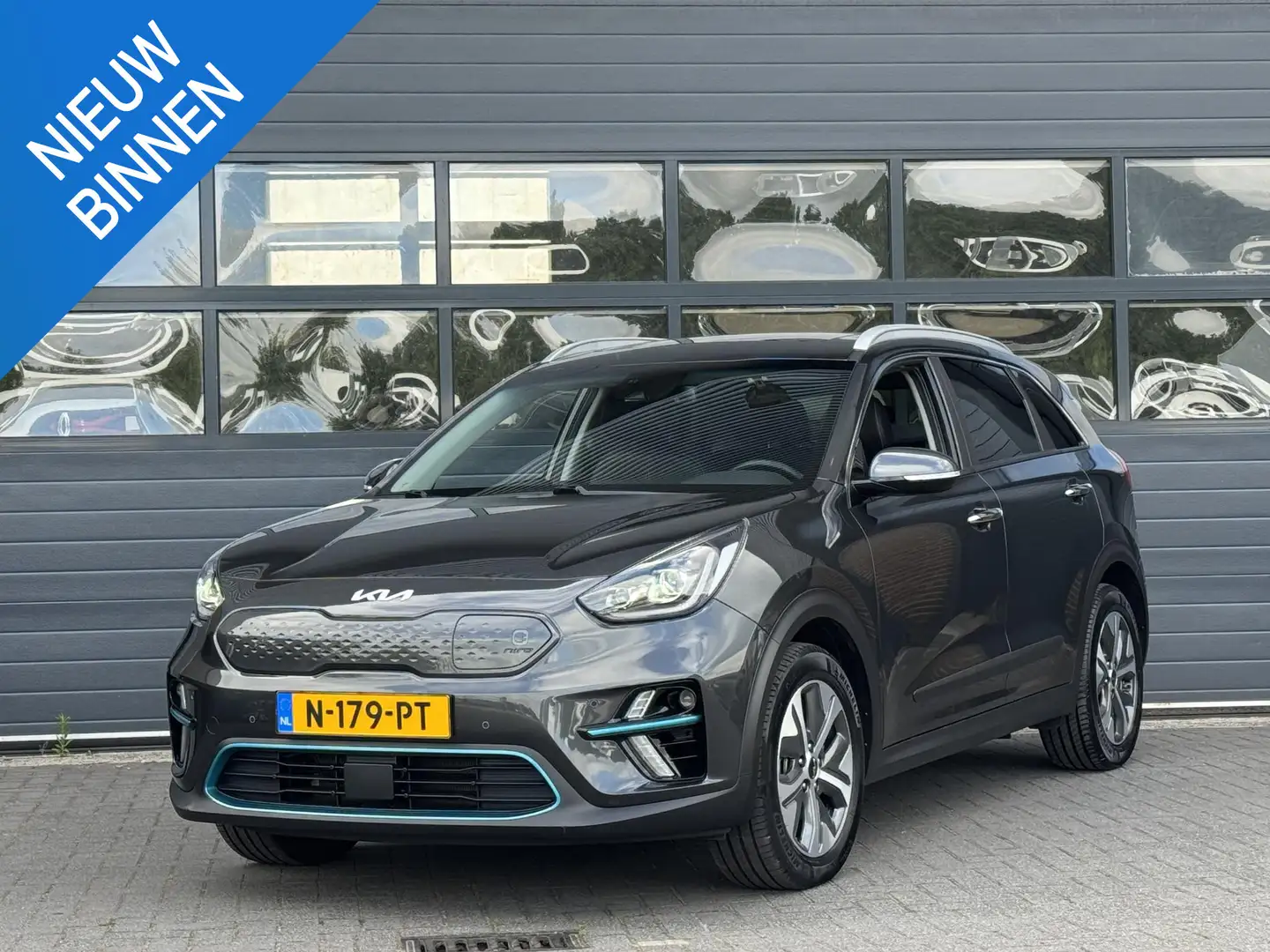 Kia e-Niro EXECUTIVELINE 64 KWH I 100% SOH I 3 FASE I APPLE C Gris - 1