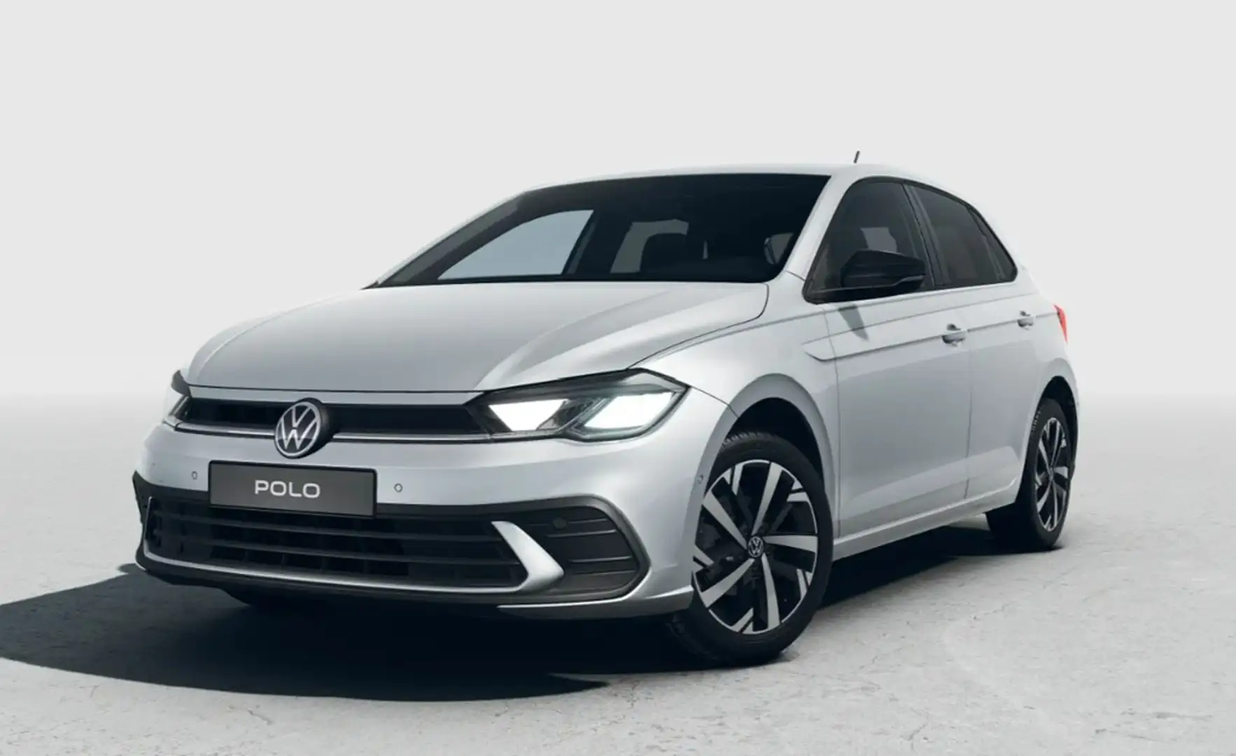 Volkswagen Polo VI Goal 1.0TSI DSG Goal RKAM Navi ACC Totwinkel Argintiu - 1