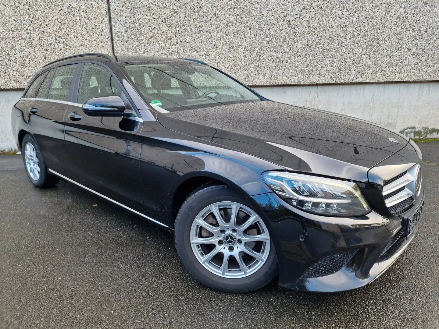 Mercedes-Benz C 200 d T Aut/SPORTPAKET/1HD/NAVI/KAM/LED/SPUR/W+ Schwarz - 2