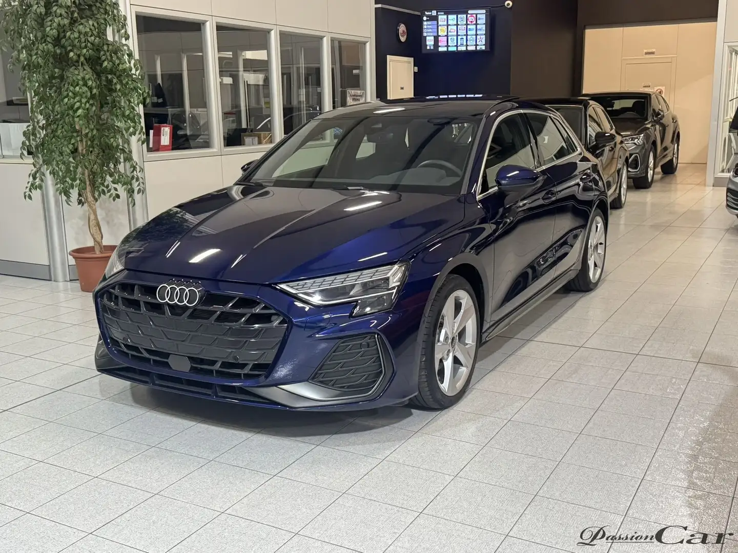 Audi A3 A3 SPB 35 TDI MY25 S tronic S line Tetto - Matrix Blu/Azzurro - 1