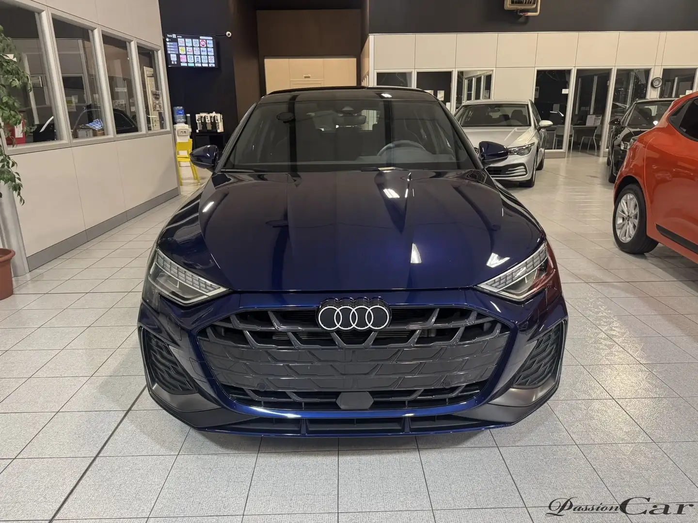 Audi A3 A3 SPB 35 TDI MY25 S tronic S line Tetto - Matrix Blu/Azzurro - 2