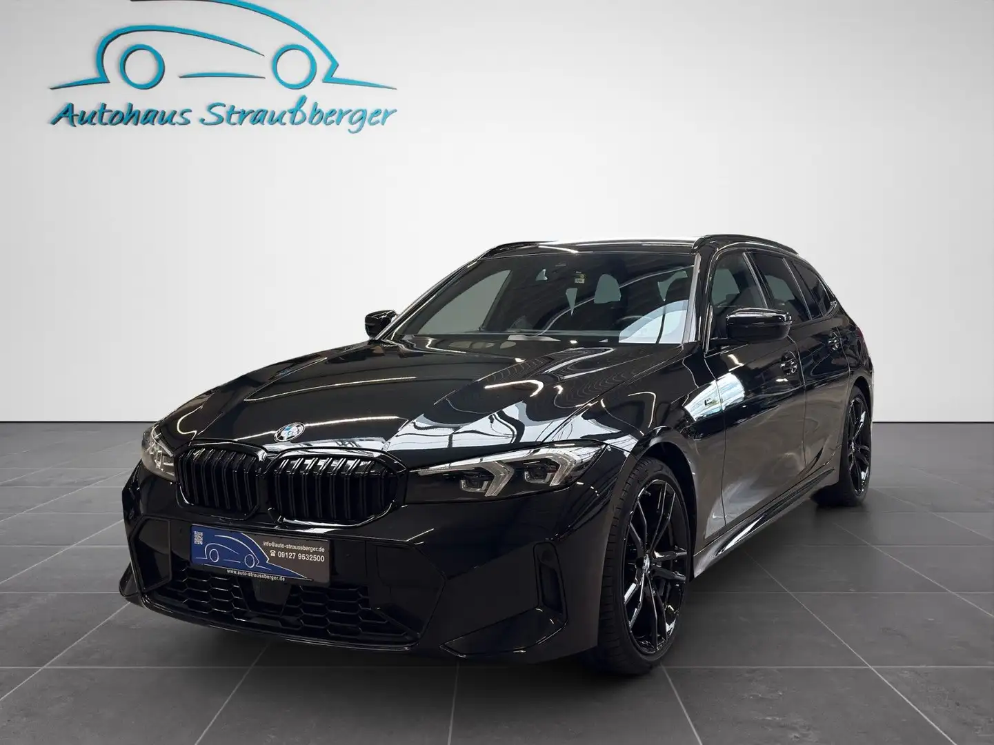 BMW 320 xd Touring M Sport ACC RFK STHZ HiFi DrAssist Schwarz - 2