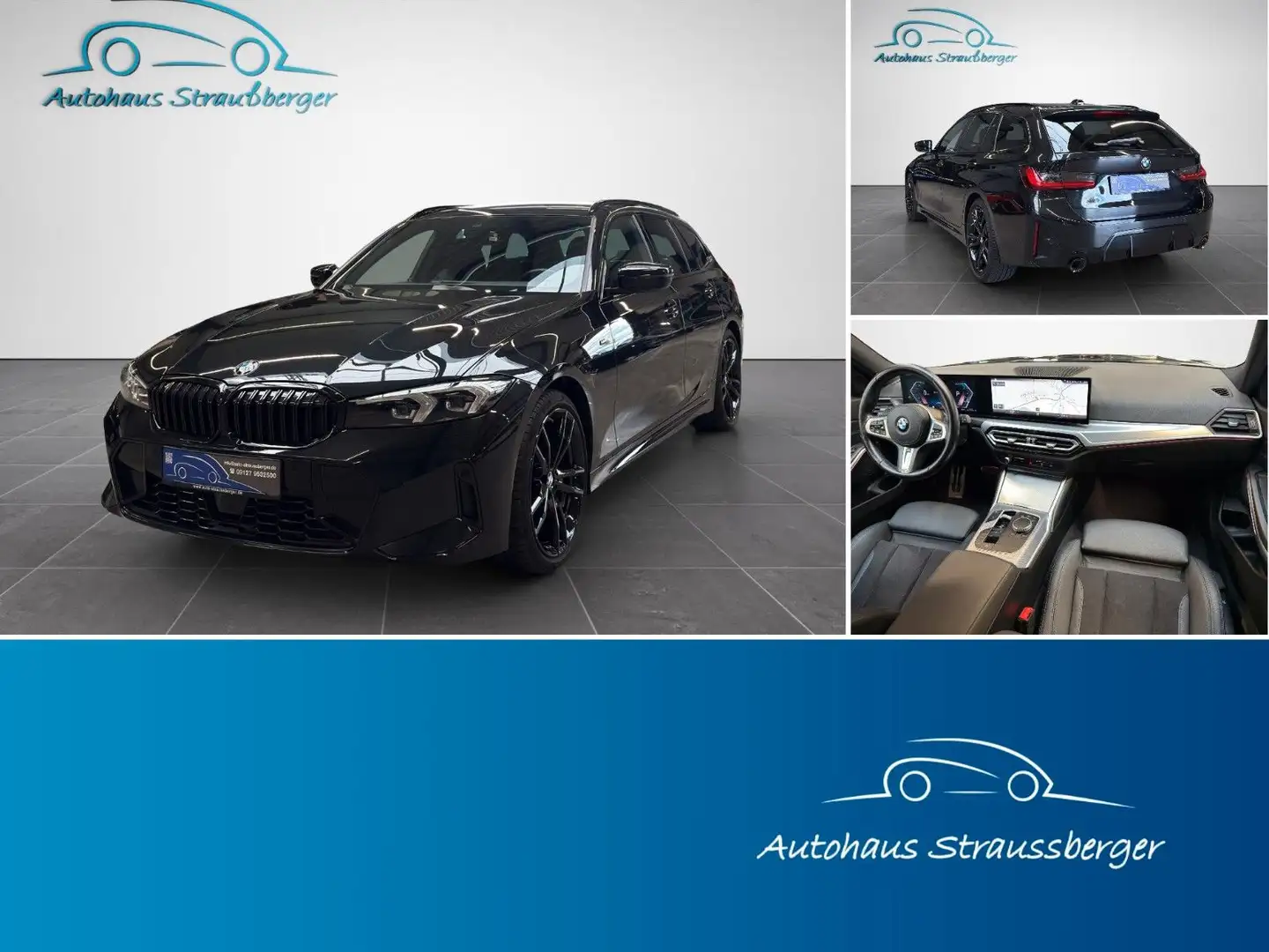BMW 320 xd Touring M Sport ACC RFK STHZ HiFi DrAssist Schwarz - 1