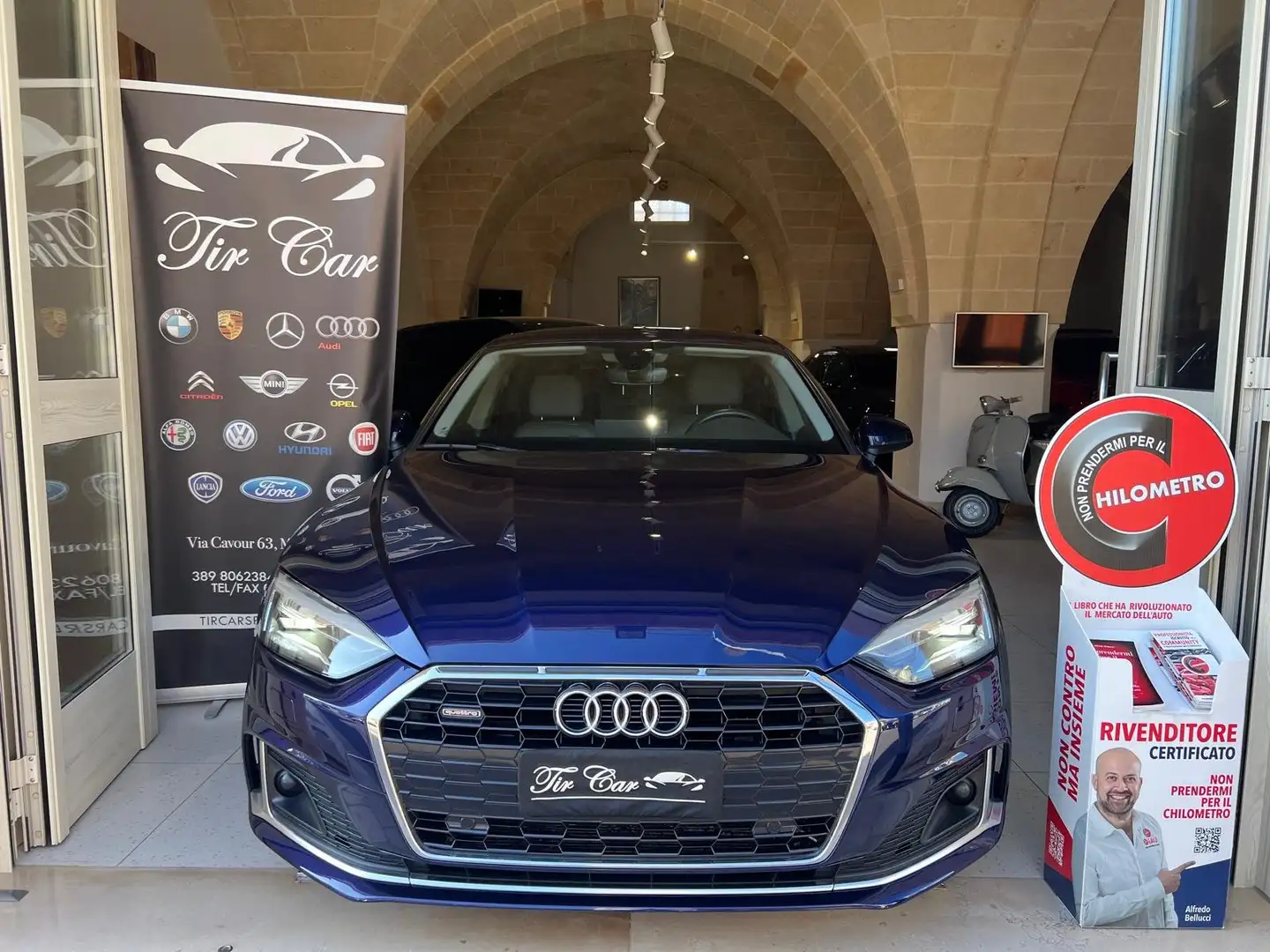 Audi A5 A5 Sportback 40 2.0tdi mhev quattro 204cv s-tronic Blu/Azzurro - 2