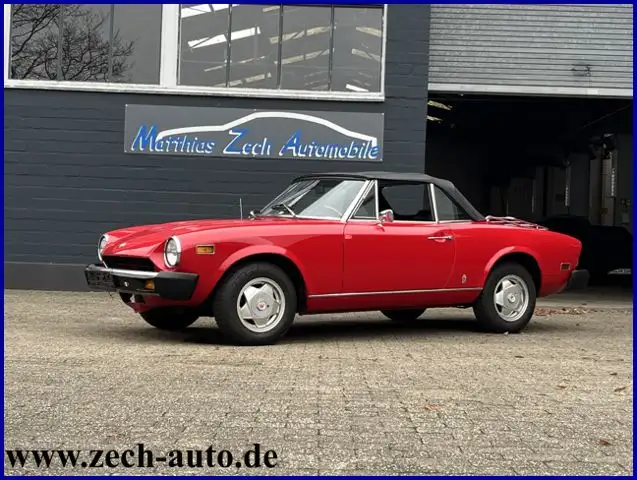 Fiat 124 Spider 1,8 CS 1 mit H- Kennzeichen