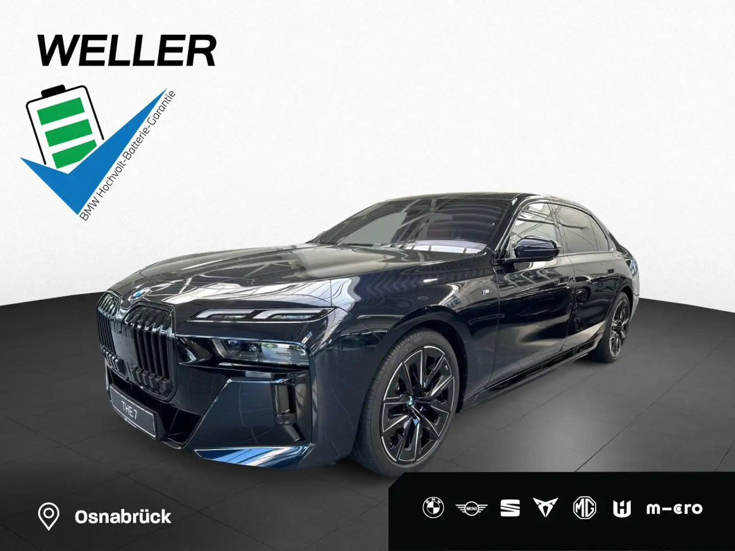 BMW i7 xDrive60 Limousine 21'' M-Paket Integrallenkung Schwarz - 1