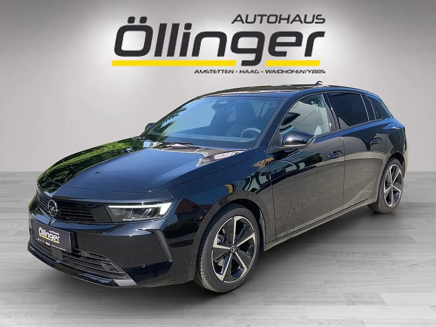 Opel Astra 1,2 Turbo Edition 110 PS + viele tolle Extras! Schwarz - 1