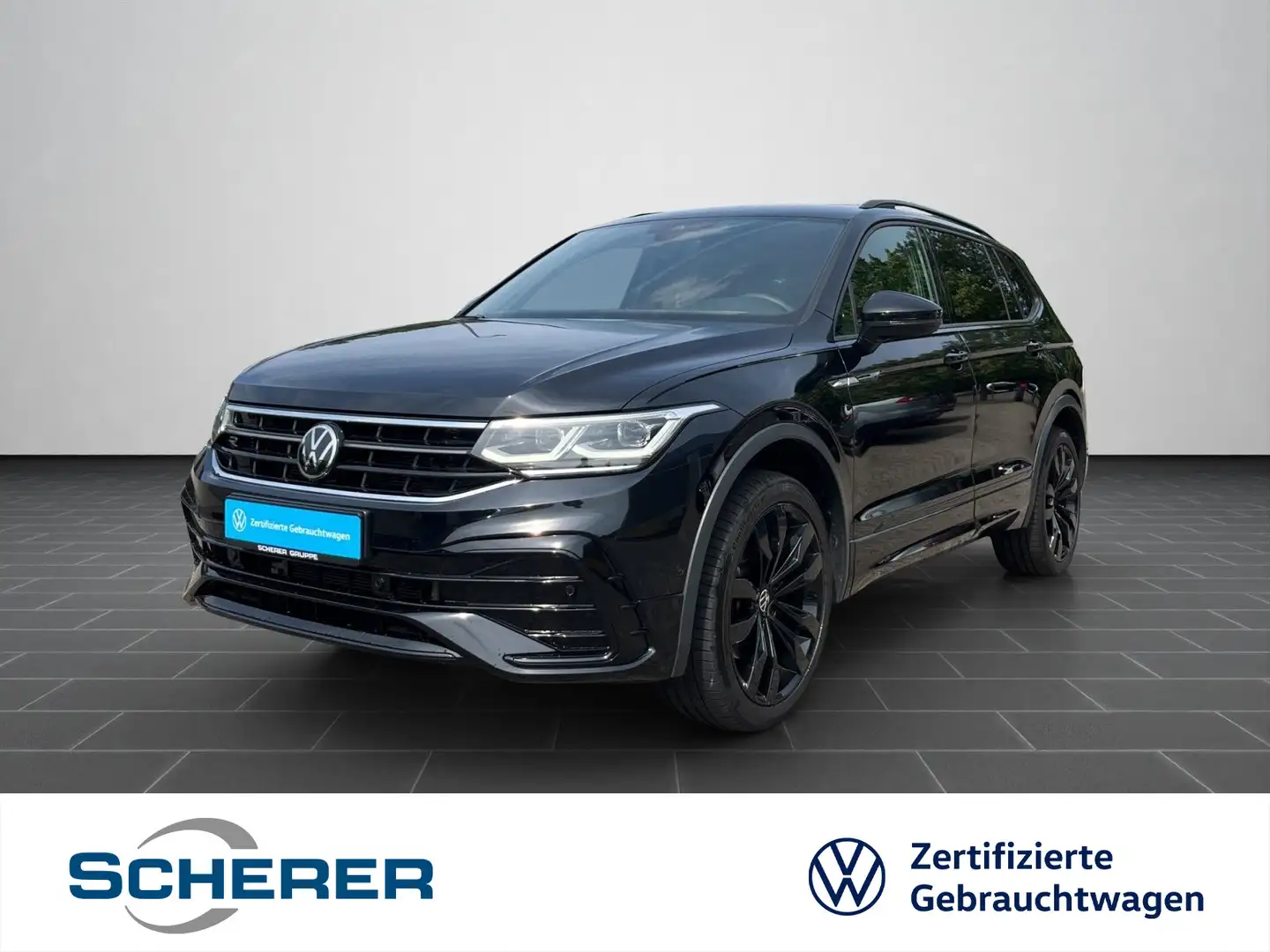 Volkswagen Tiguan Allspace R-Line 2.0 TDI AHK BLACK STYLE K Negro - 1