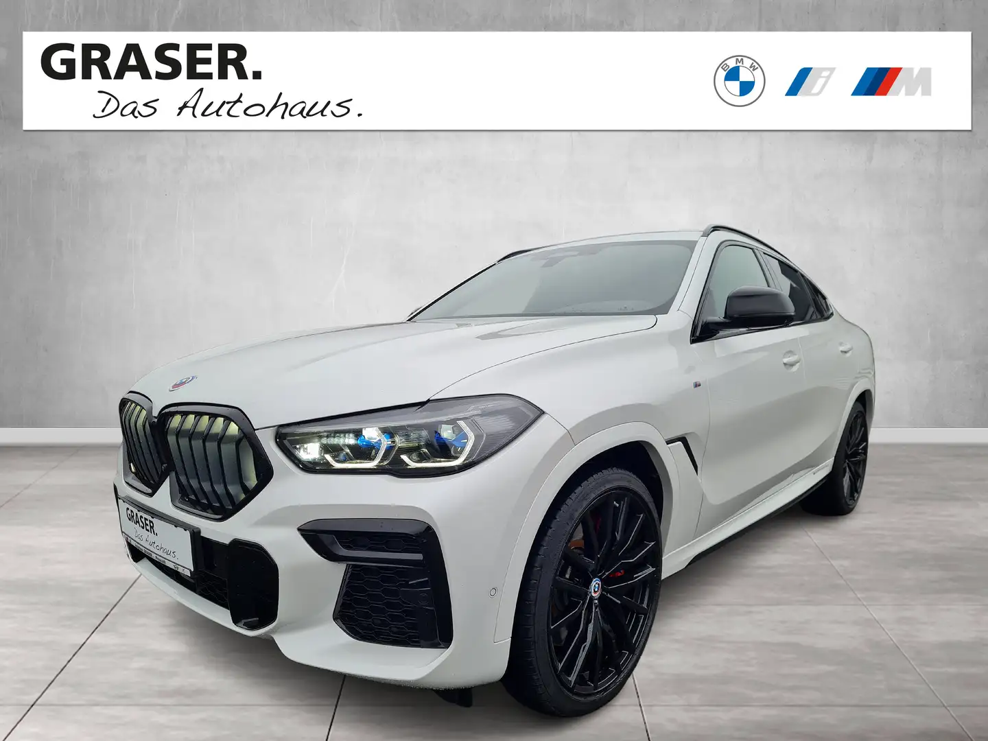 BMW X6 M50i UPE* 140.440,-- B&O HUD LASER Білий - 1