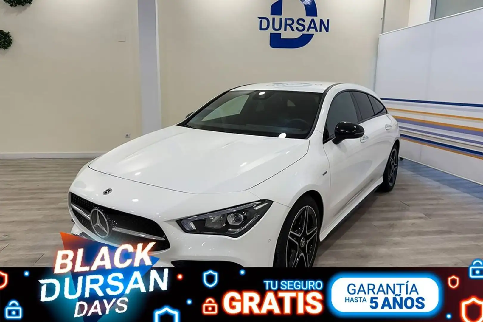 Mercedes-Benz CLA 200 D DCT Shooting Brake Blanc - 1
