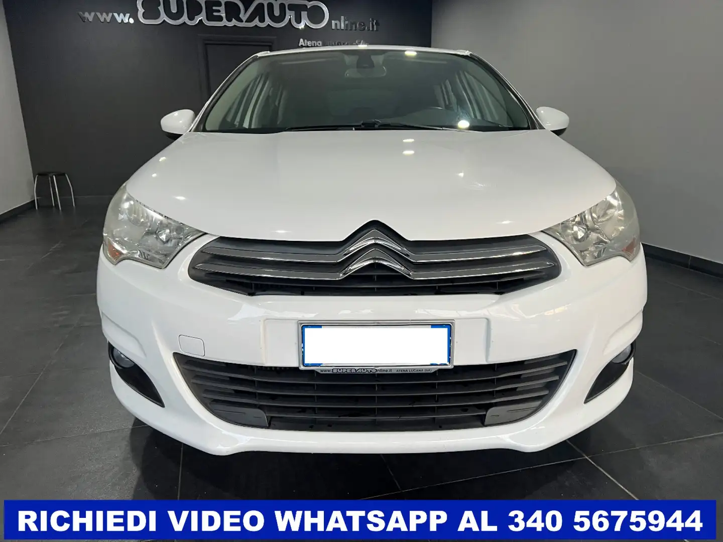 Citroen C4 1.6 HDi 90 Seduction Bianco - 2