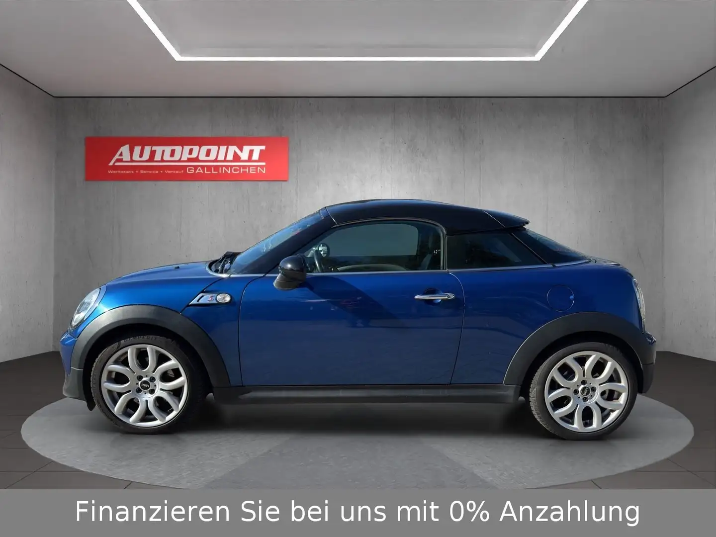 MINI Cooper S Coupe Soundsystem+Bi-Xenon+Leder Albastru - 2