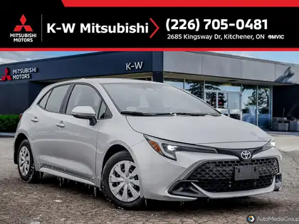 Silver 2023 Toyota Corolla Hatchback SE FWD Hatchback Front-Wheel Drive Continuously Variable Transmission