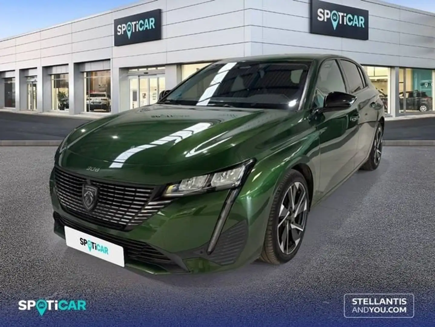 Peugeot 308 1.5 BlueHDi S&S Allure Pack EAT8 130 Verde - 1