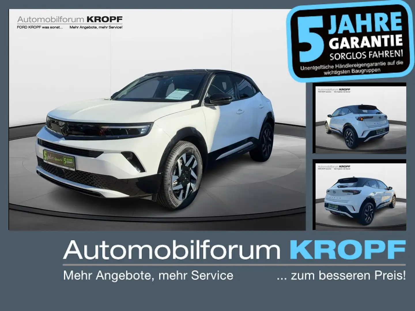 Opel Mokka 1.2 Automatik GS LED 17 Weiß - 1