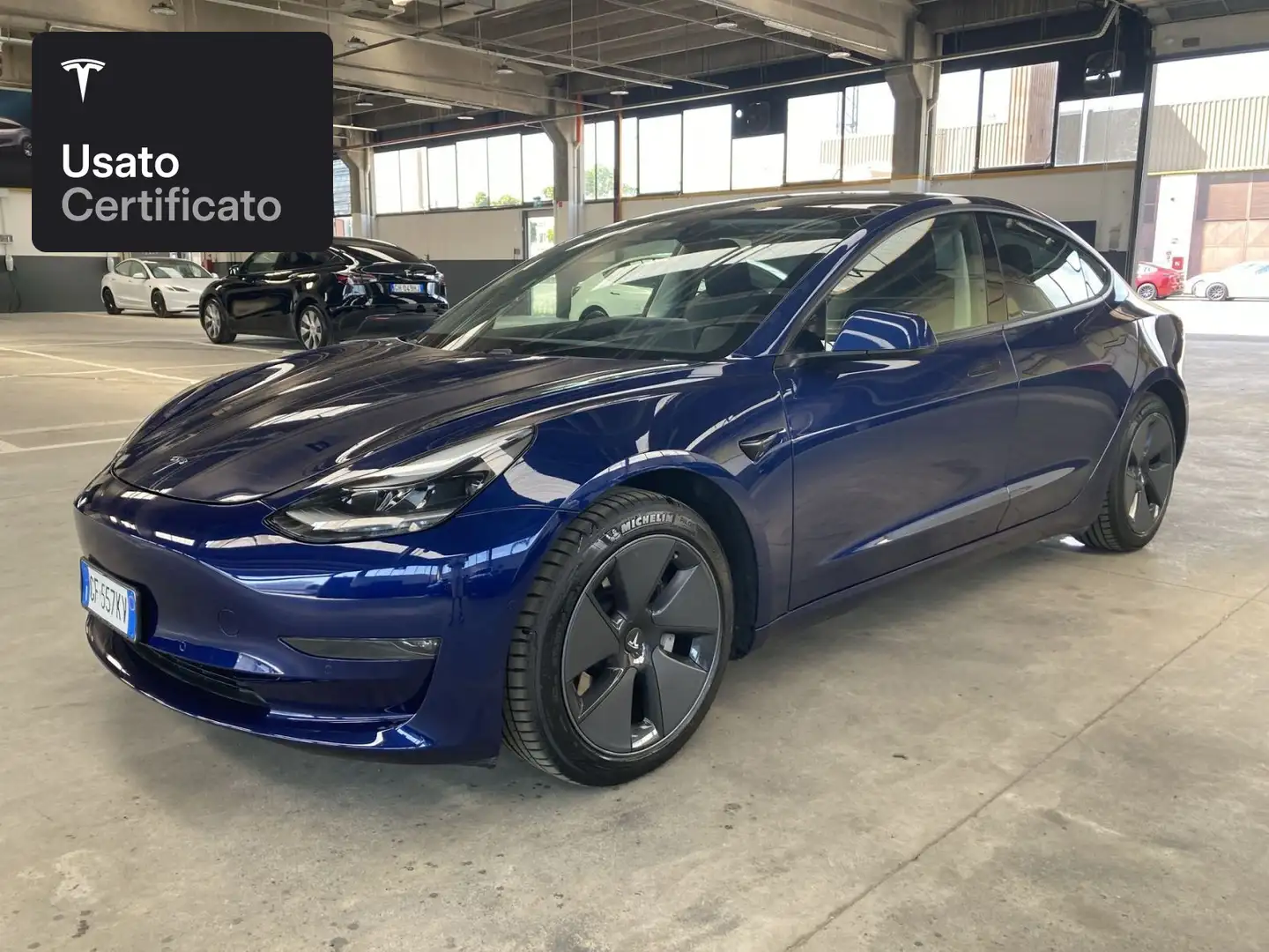 Tesla Model 3 Long Range AWD Blu/Azzurro - 1