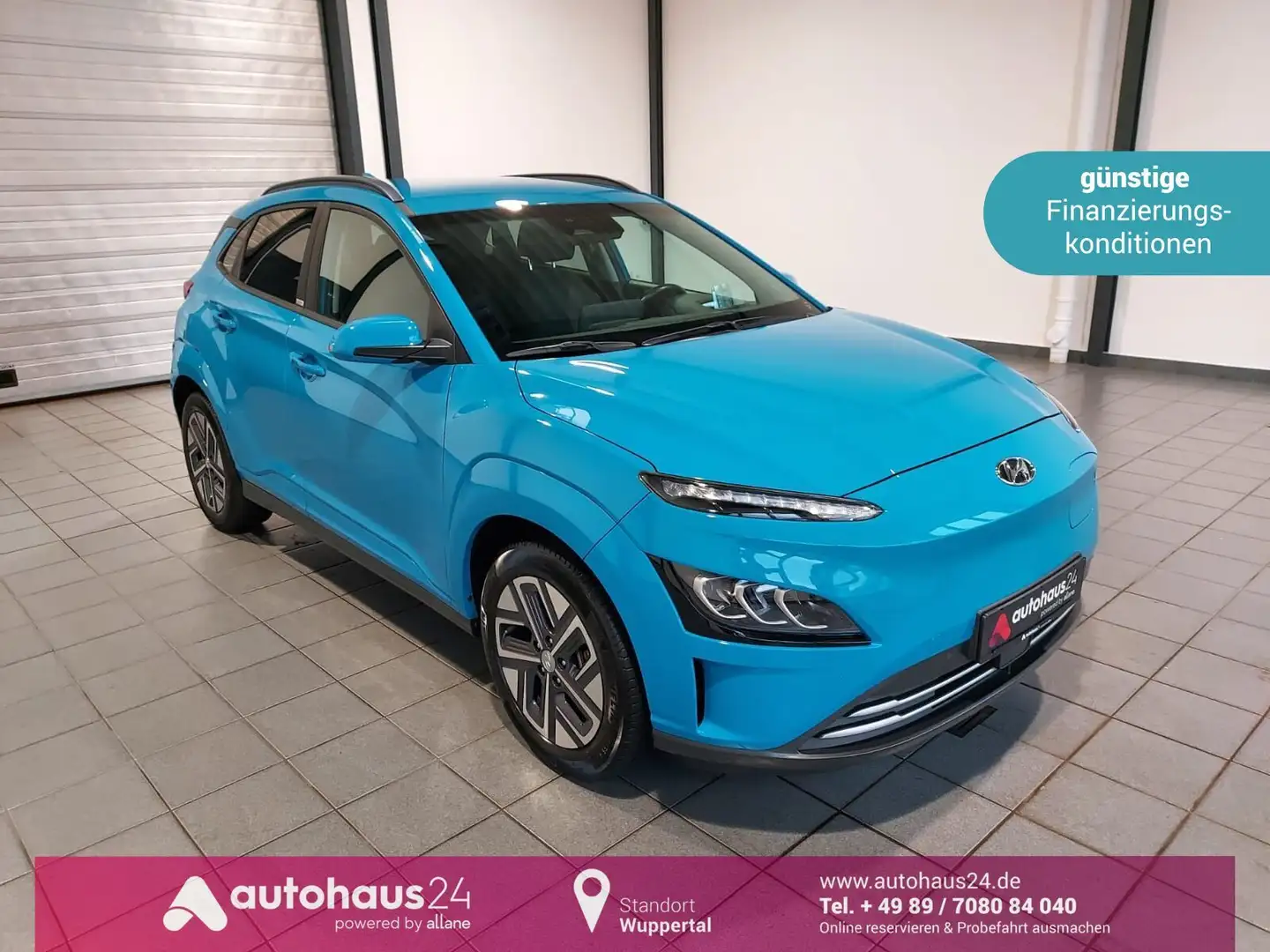 Hyundai Kona Trend  39,2 kWh|ACC|LED|Sitzhzg Bleu - 1