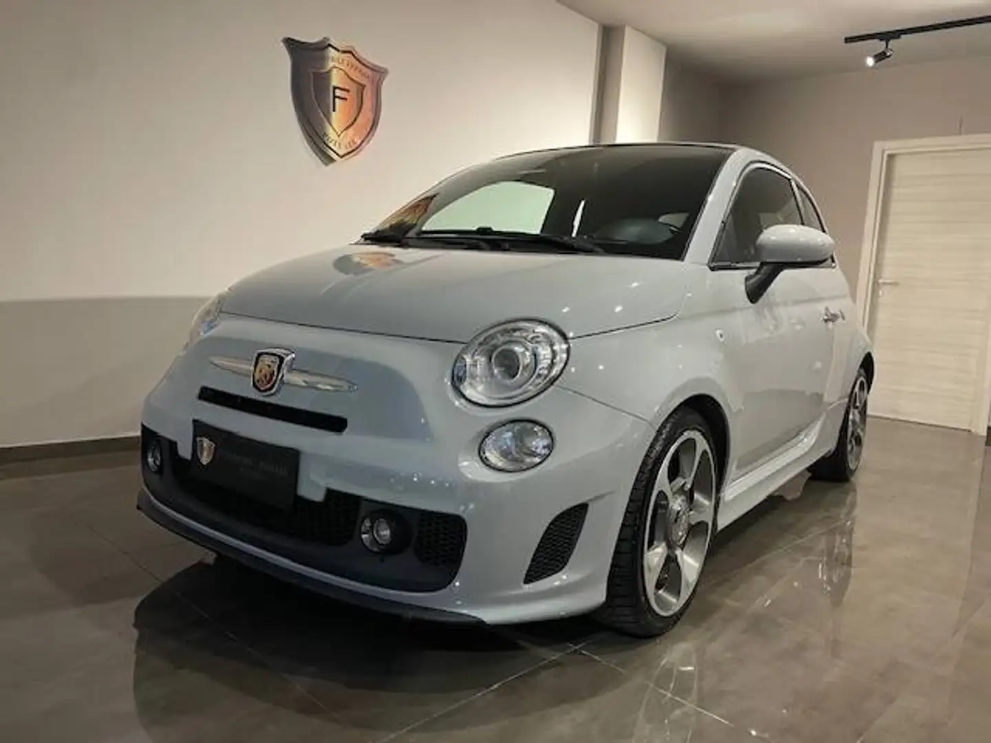 Abarth 500C C 1.4 16v t. t-jet bicol. 140cv MTA Gris - 1