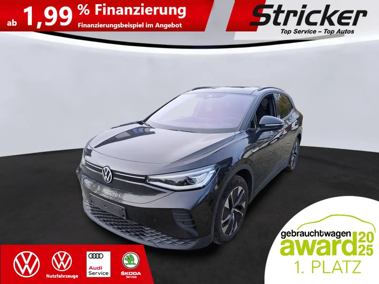 Volkswagen ID.4 Max 150/77 263,-ohne Anzahlung Top-Sport Plus AH Grau - 2