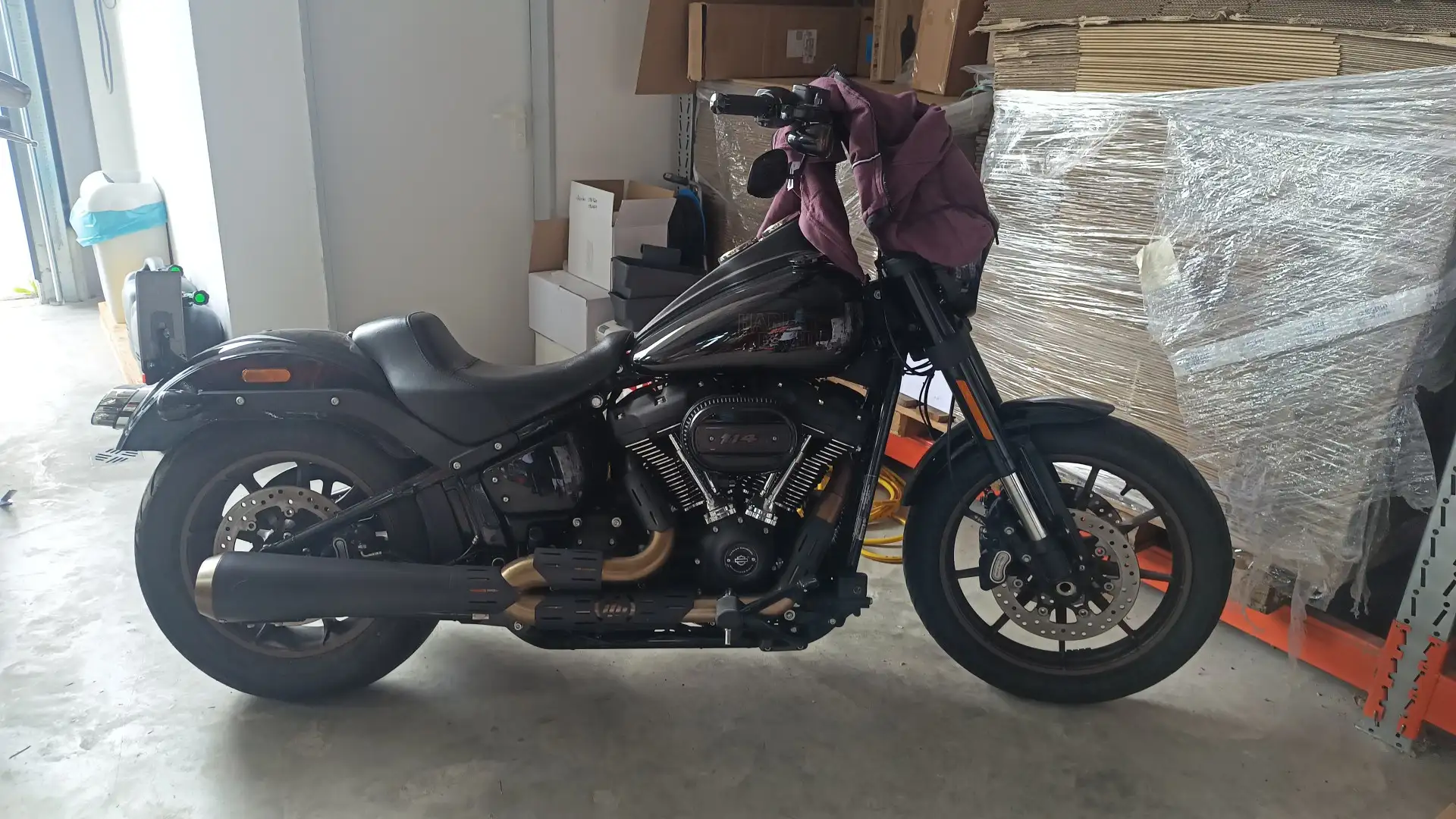 Harley-Davidson Lowrider S Custom Negru - 2