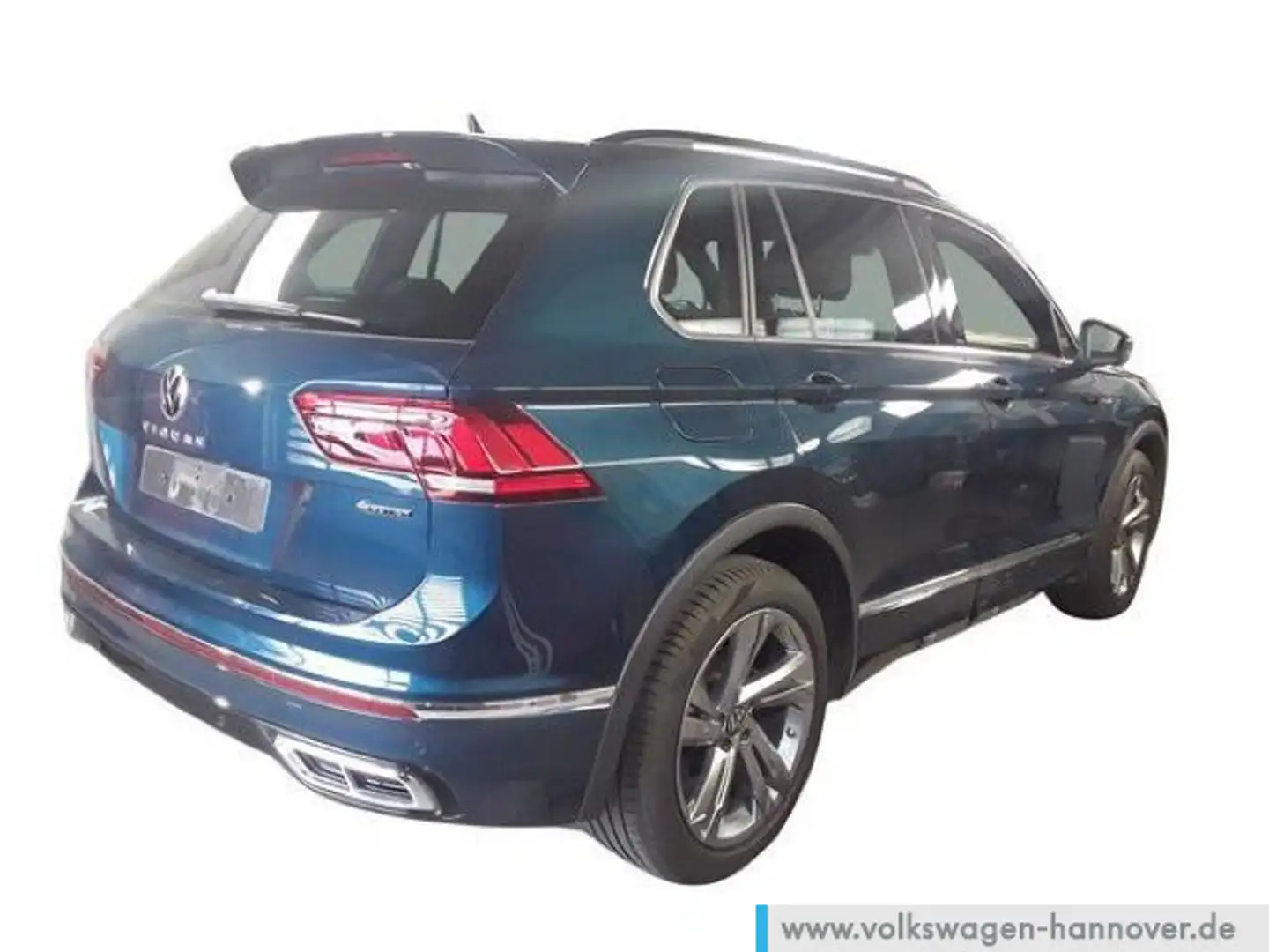 Volkswagen Tiguan 2.0 TDI DSG R-Line Navi AHK Leder Sthzg K Blau - 2