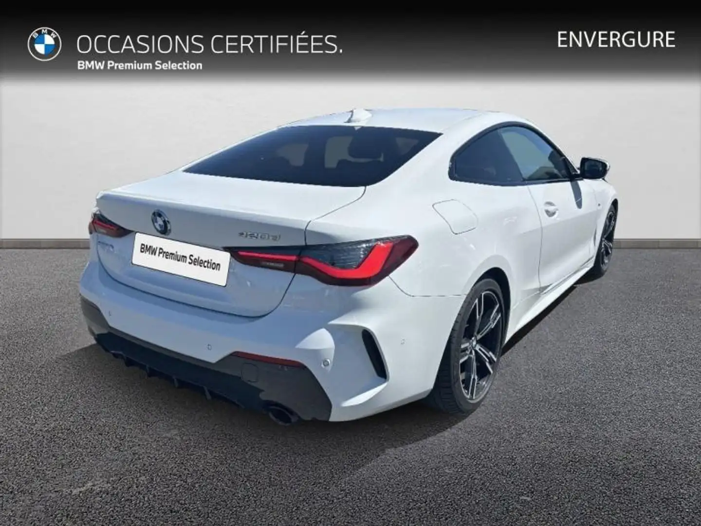 BMW 420 420dA 190ch M Sport Blanc - 2