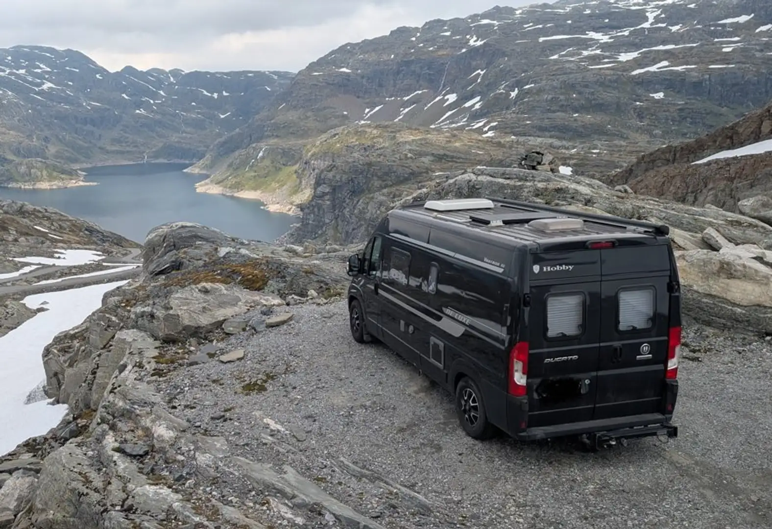 Fiat Ducato Wohnmobil Hobby Vantana De Luxe FT60 Nero - 1