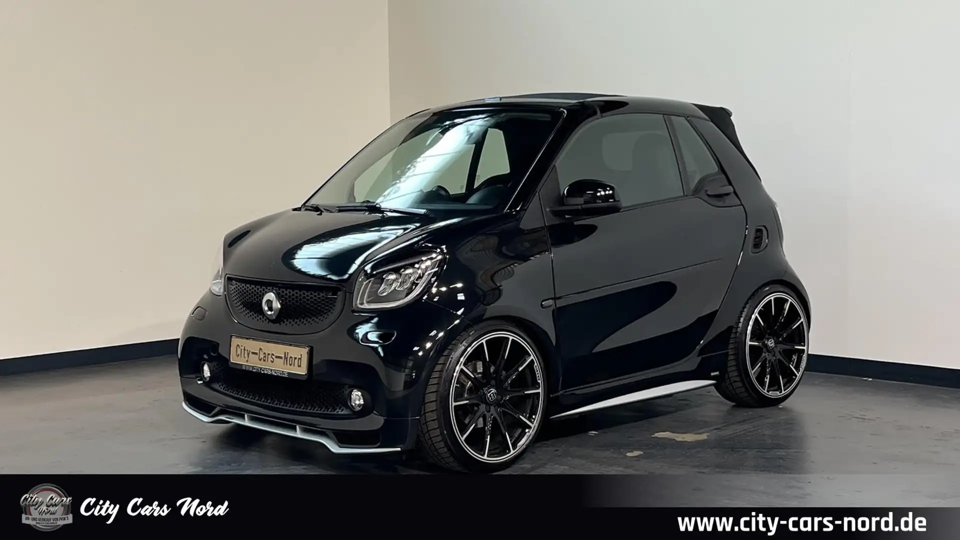smart forTwo Cabrio BRABUS prime SPORT-KLIMA-BLUETOOTH Siyah - 1