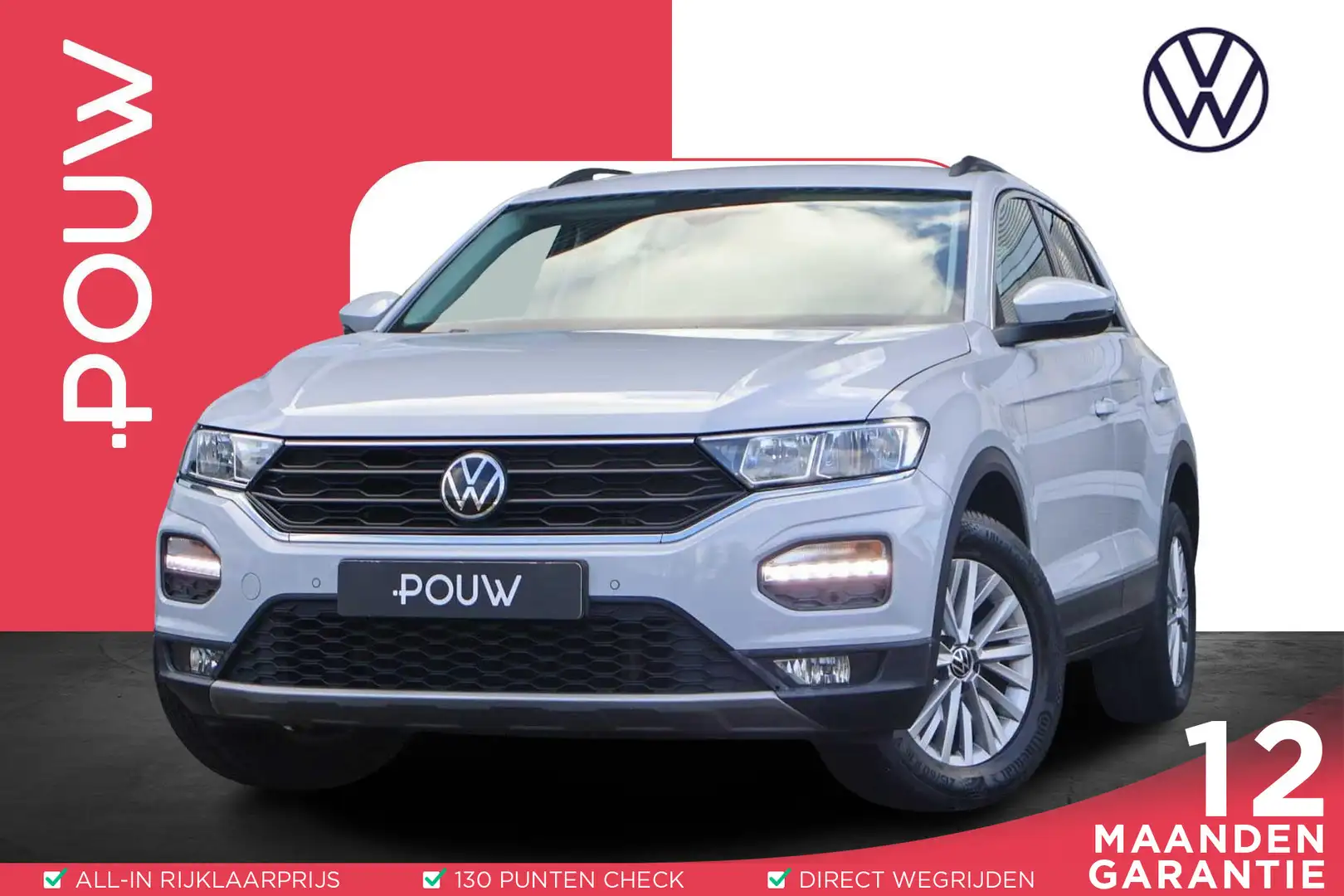 Volkswagen T-Roc 1.0 TSI 110pk Style | Navigatie | Apple Carplay & Blanc - 1