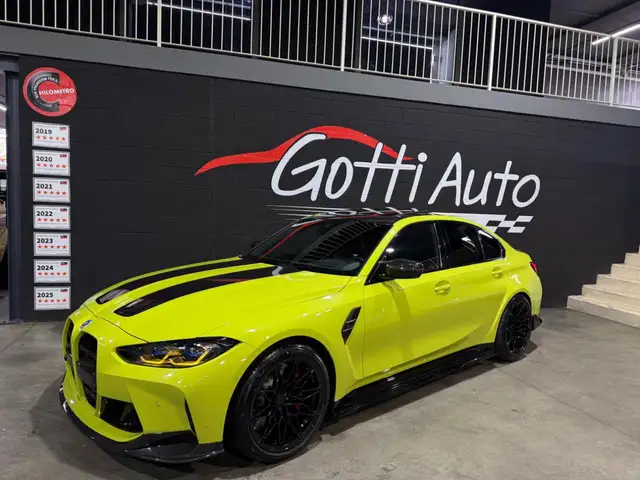 BMW M3 COMPETITION SAU PAOLO YELLOW PRIMA VERNICE GUSCIO