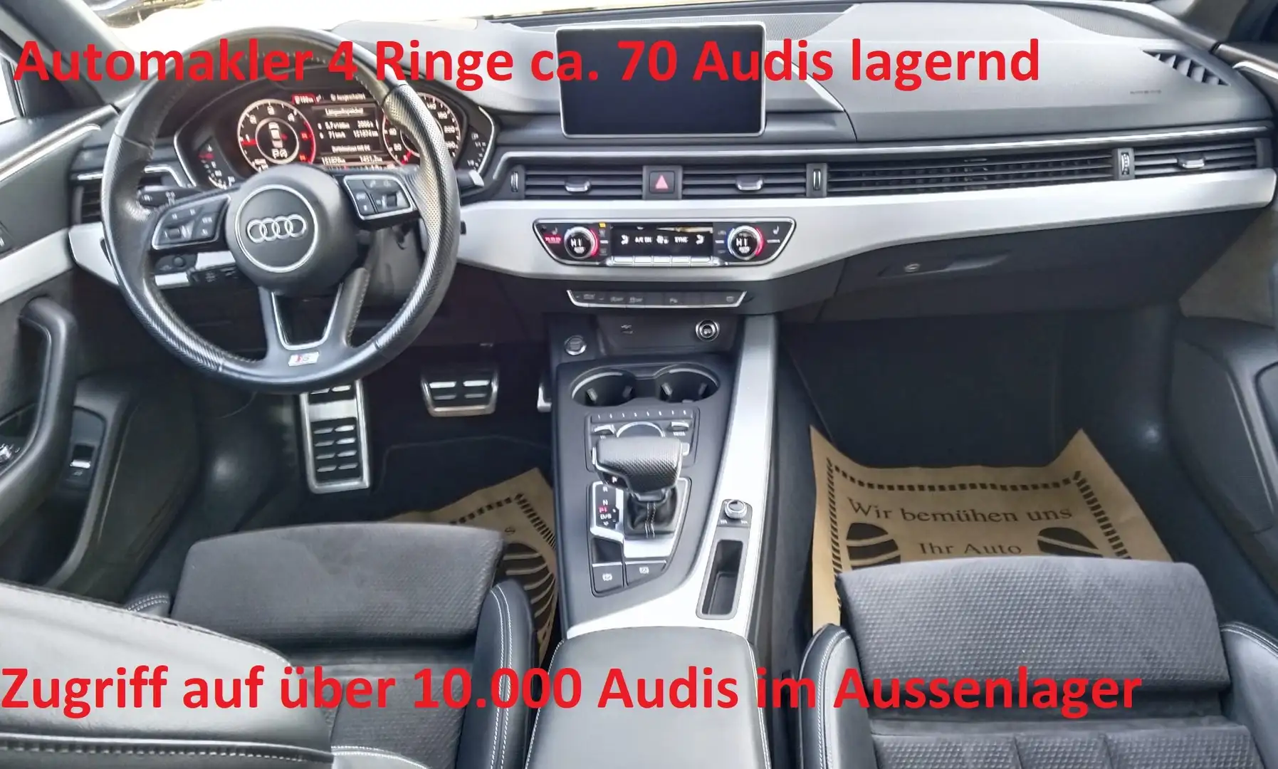 Audi A4 A4 limo Head up,Standh.Virtual,S-line,ACC,Navi,LED Schwarz - 1