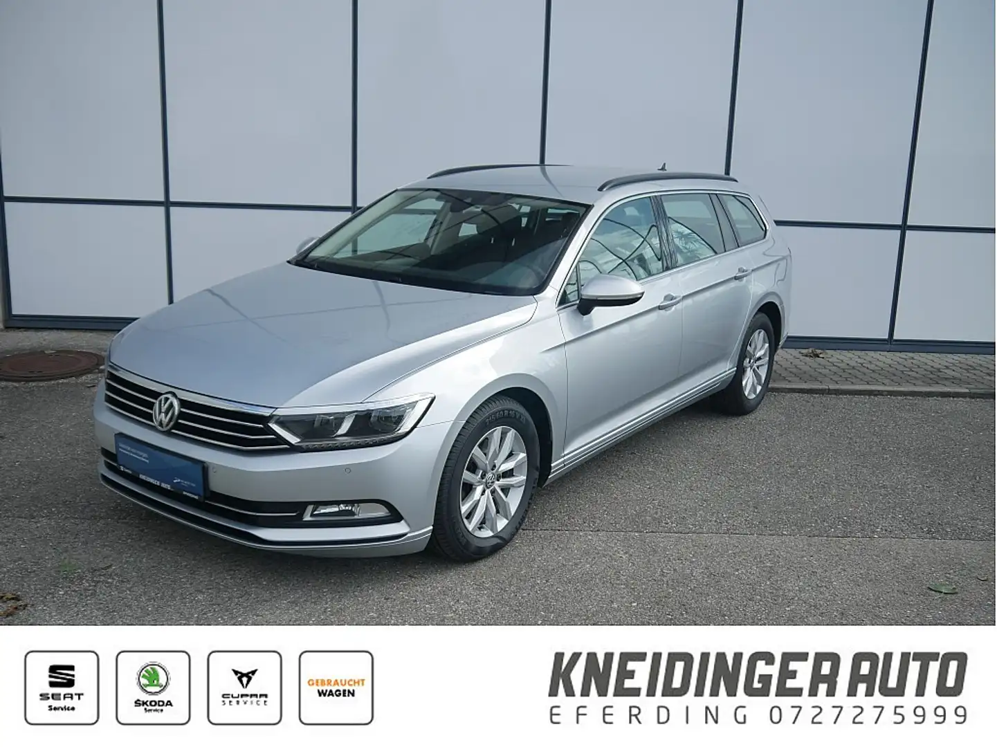 Volkswagen Passat Variant Comfortline 2,0 TDI SCR DSG, NAVI, LED, Tempomat Argent - 1