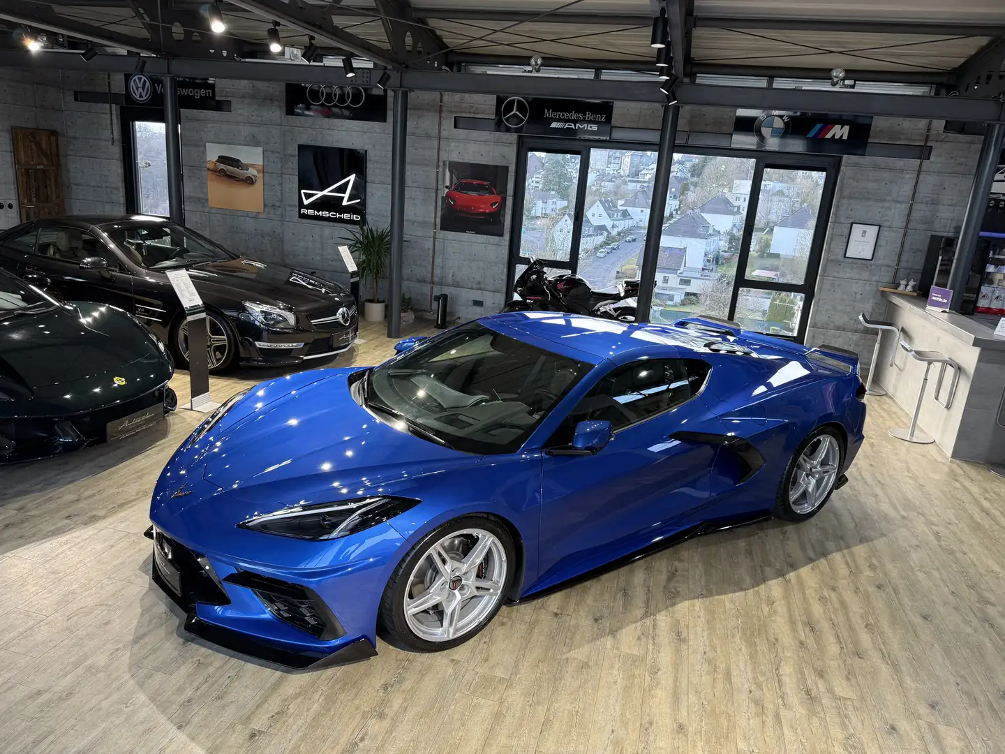 Corvette C8 Targa 6.2*DEUTSCH*GT2 SITZE*360°KAM*LIFT*BOSE Blau - 2