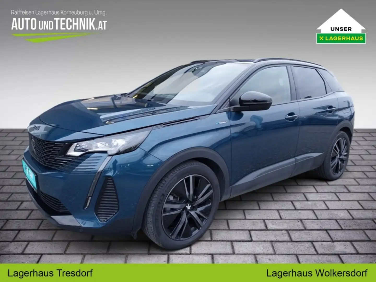 Peugeot 3008 GTPK Hybrid 300EAT8 Blau - 1