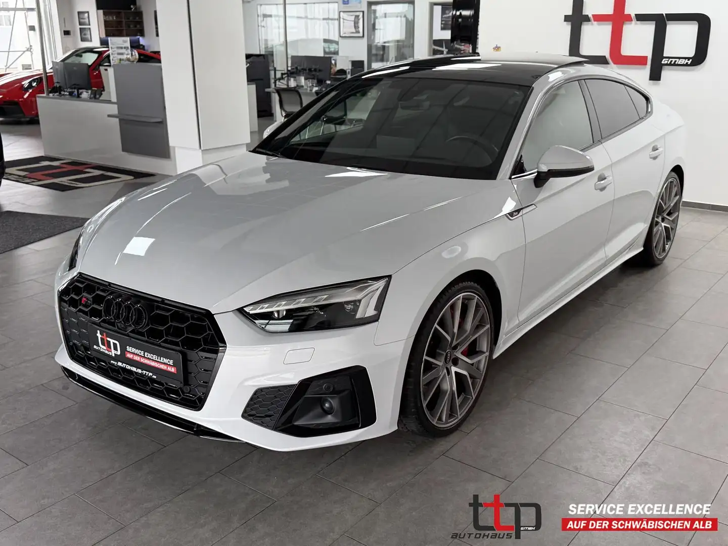 Audi S5 Sportback TDI PANO Sportsitze B&O MATRIX-LED Weiß - 1