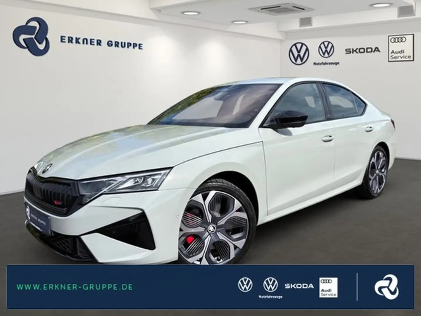Skoda Octavia Limousine 2.0 TSI DSG 4x4 RS +ACC+BHZFS+360°+NA... Gris - 1