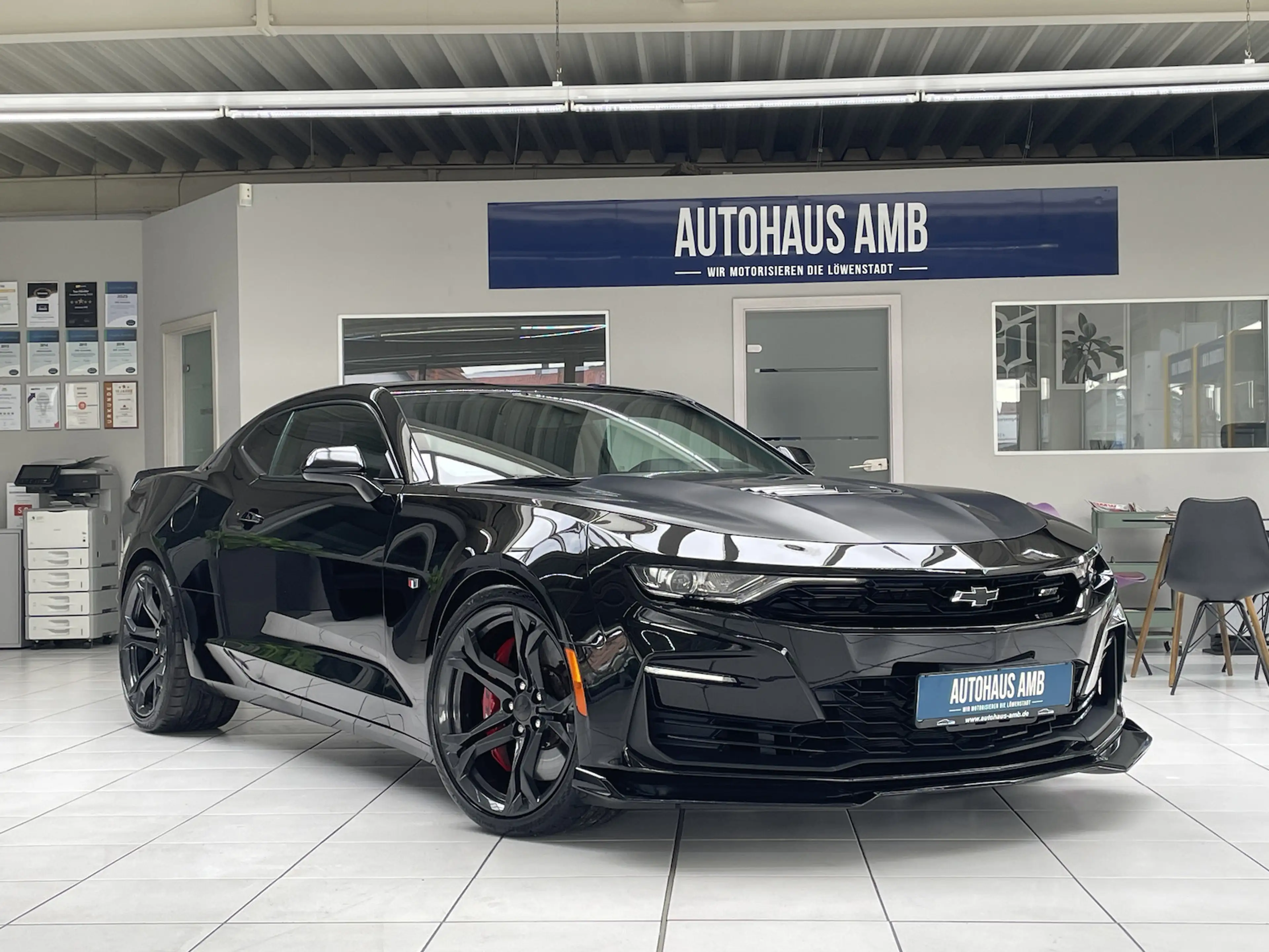 Chevrolet Camaro SS 6.2 V8 Aut. Recaro CAM Head Up LED — photo 3