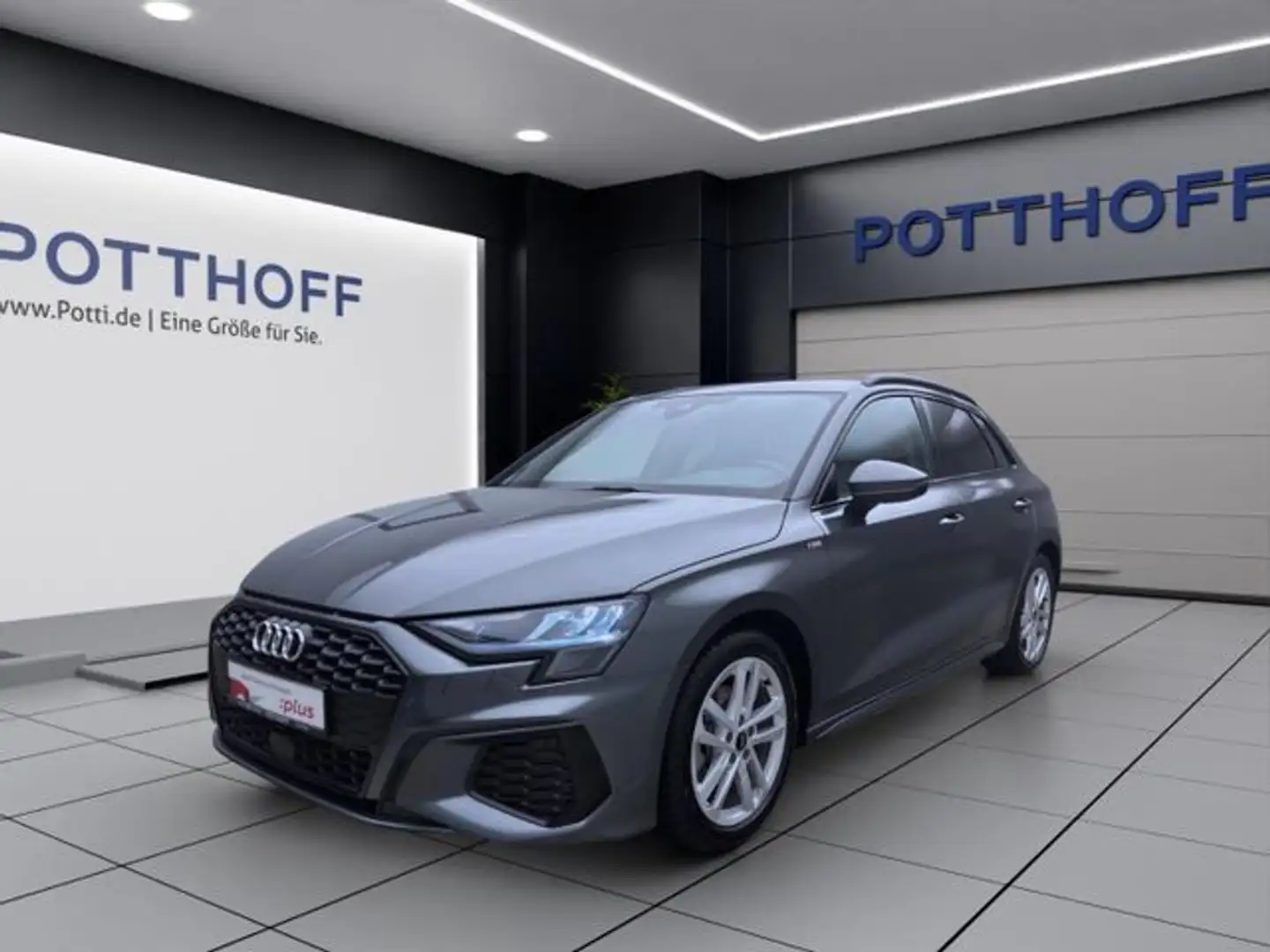 Audi A3 30 TFSI S LINE NAVI AHK PDC VIRTUAL Grau - 1