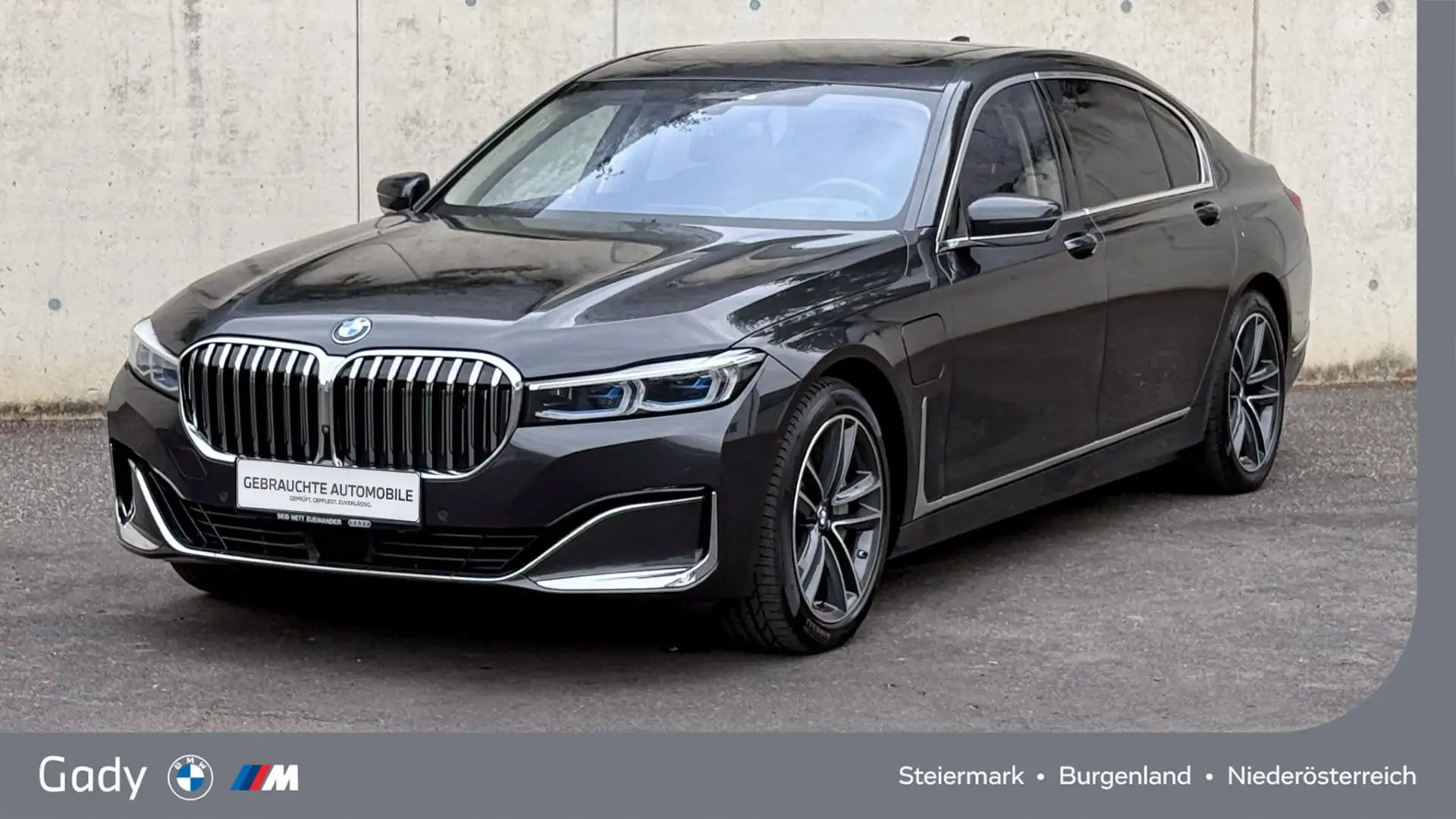 BMW 745 Le xDrive Ext. Design Excellence, Fond Entertainment Grau - 1
