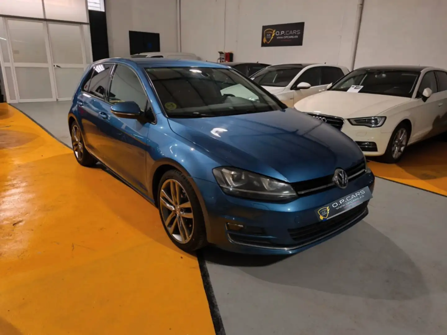 Volkswagen Golf 2.0TDI CR BMT Sport 150 Bleu - 2