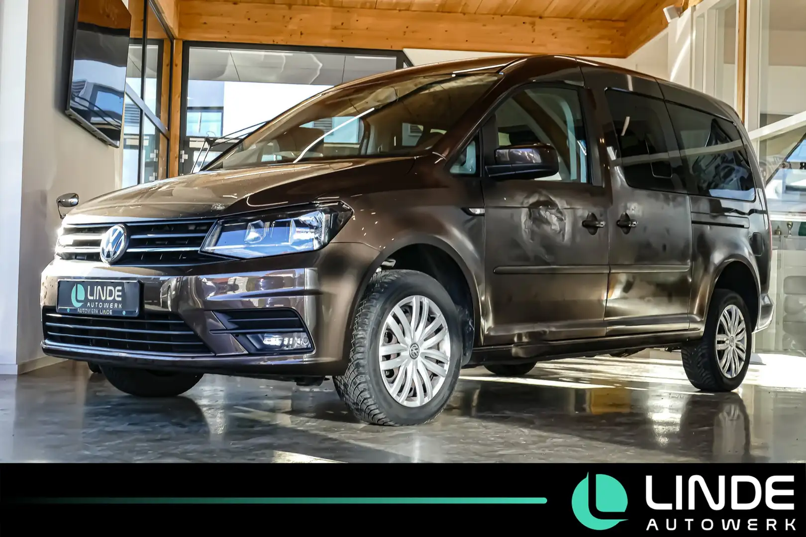 Volkswagen Caddy Maxi Trendline 4Motion |7-SITZE|PDC|TEMPO. Braun - 1
