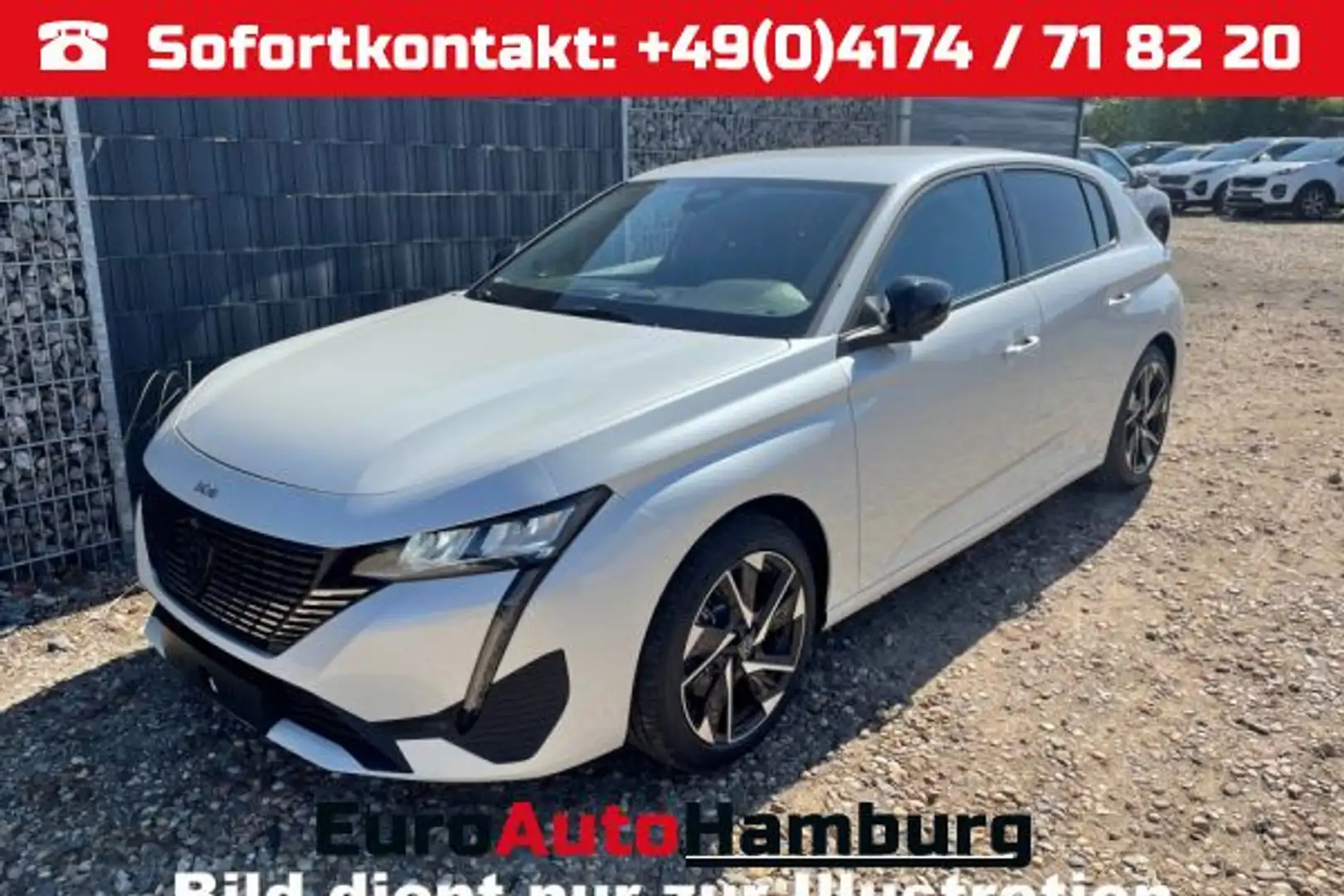Peugeot 308 1.2 Hybrid 145 48V Style e-DSG6 Weiß - 1